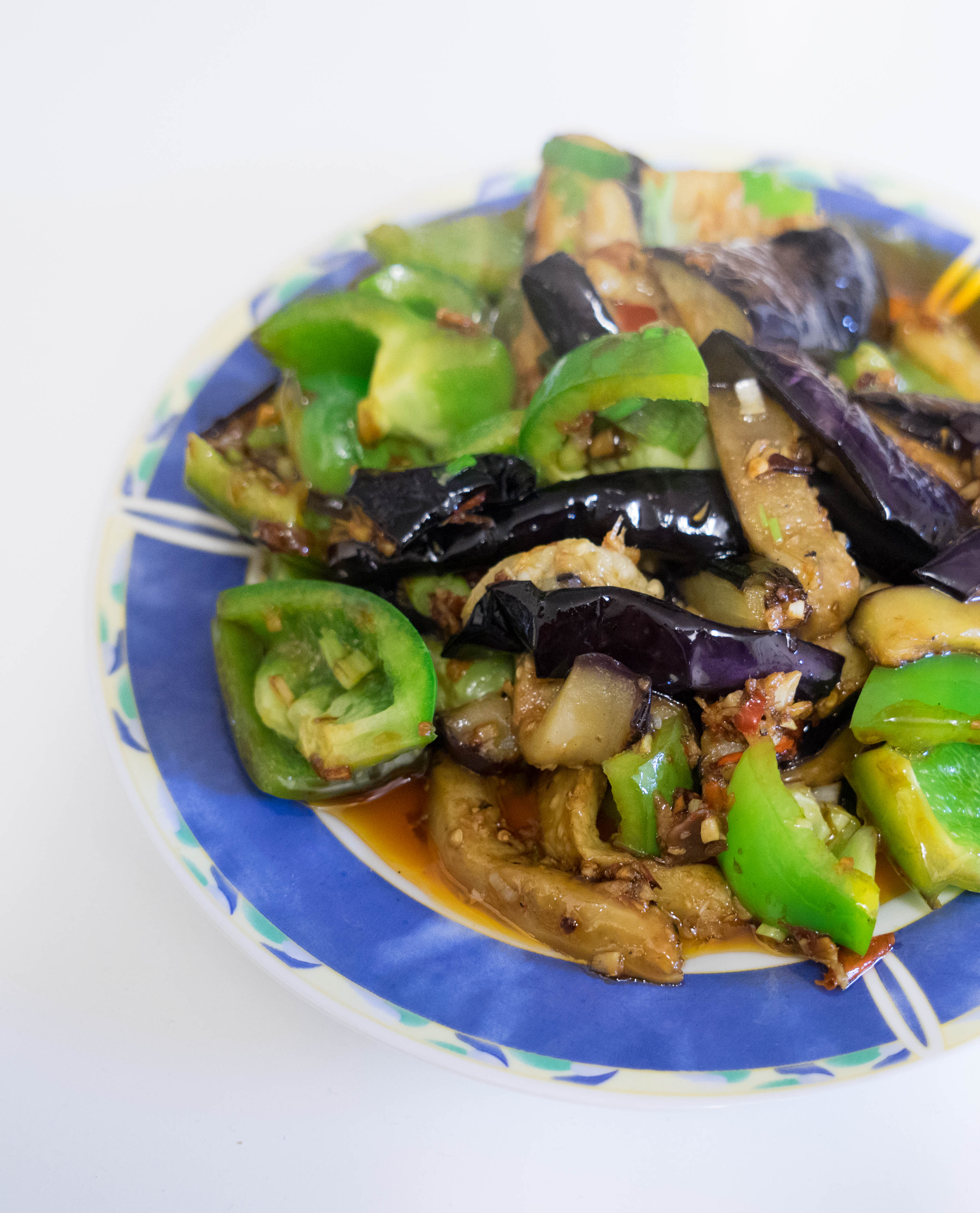 鱼香茄子-Chinesische Aubergine mit Fisch Duft