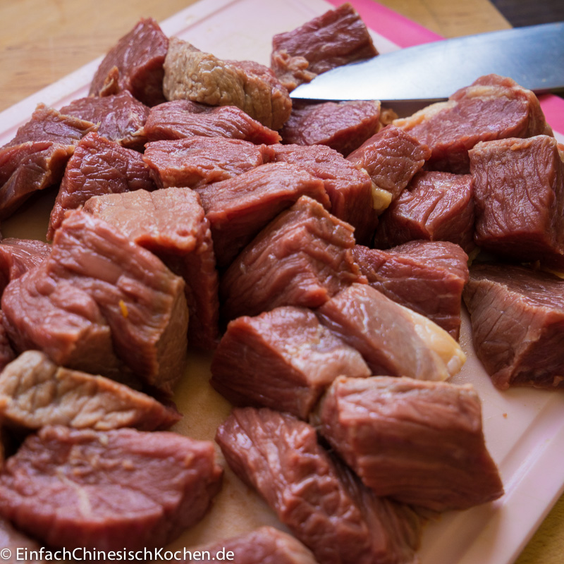 Nudelsuppe mit rot-geschmortem Rindfleisch-4