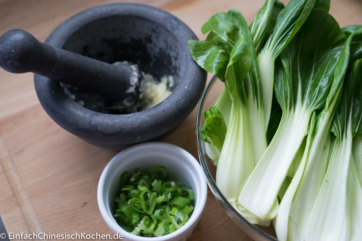 油泼面- chinesische Nudeln aus Shaanxi