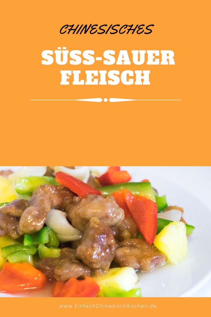 chinesisches süß-sauer Fleisch