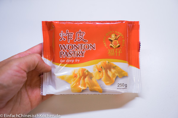 Wan Tan Teig vom Asia Laden
